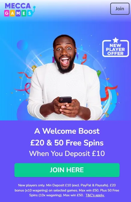 mecca games casino sign up bonus