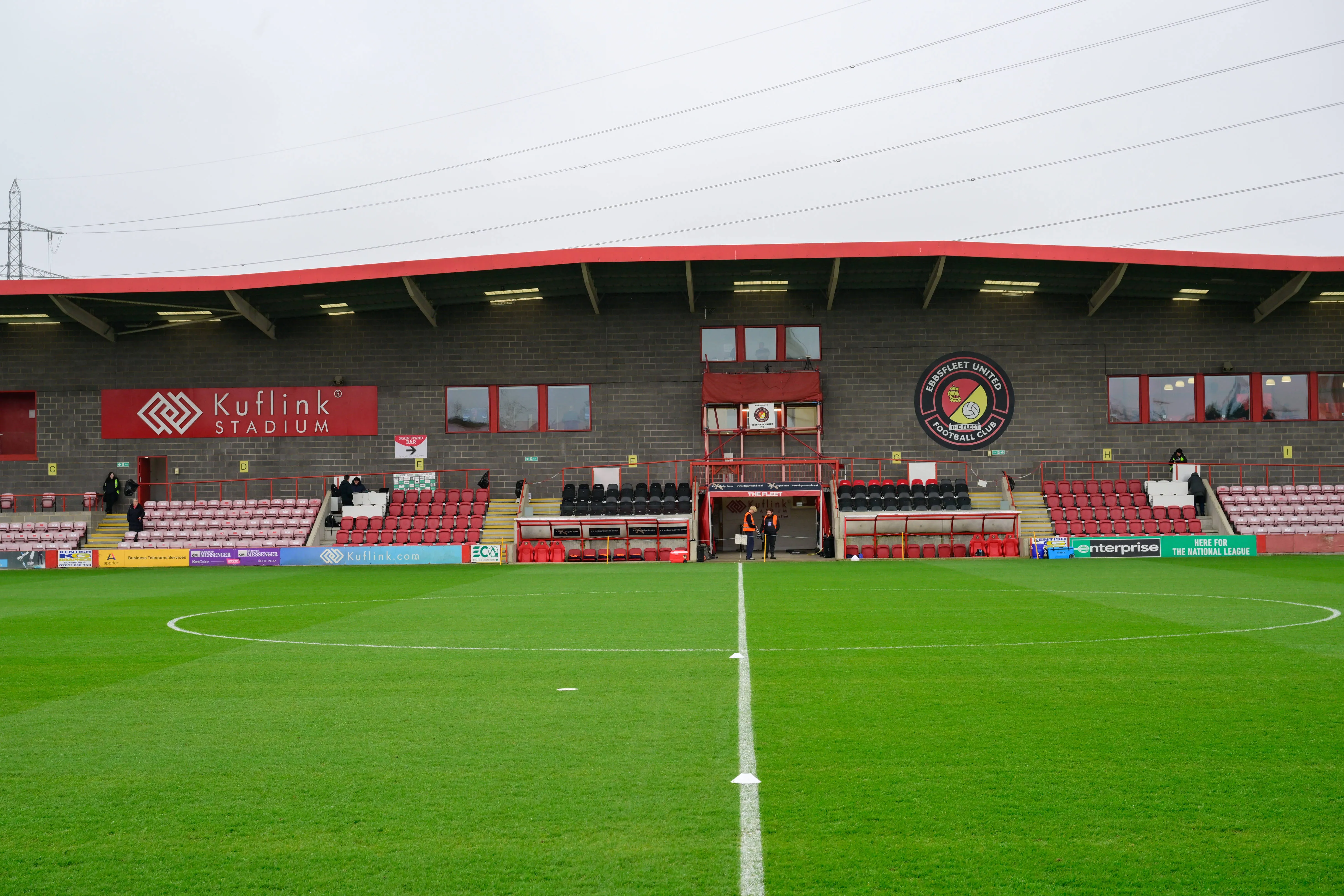 Ebbsfleet's home Stonebridge Road, also known as the Kuflink Stadium, will remain as it is for now