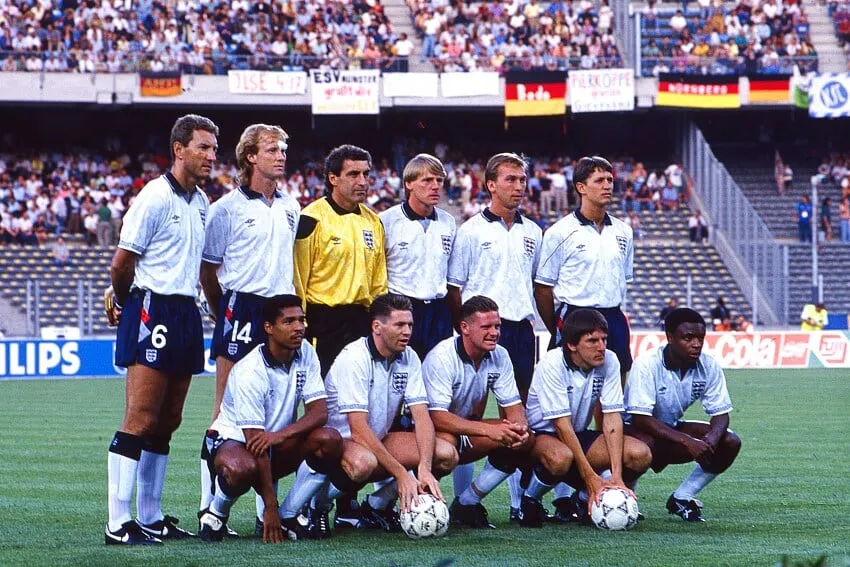1990 Italy World Cup England team
