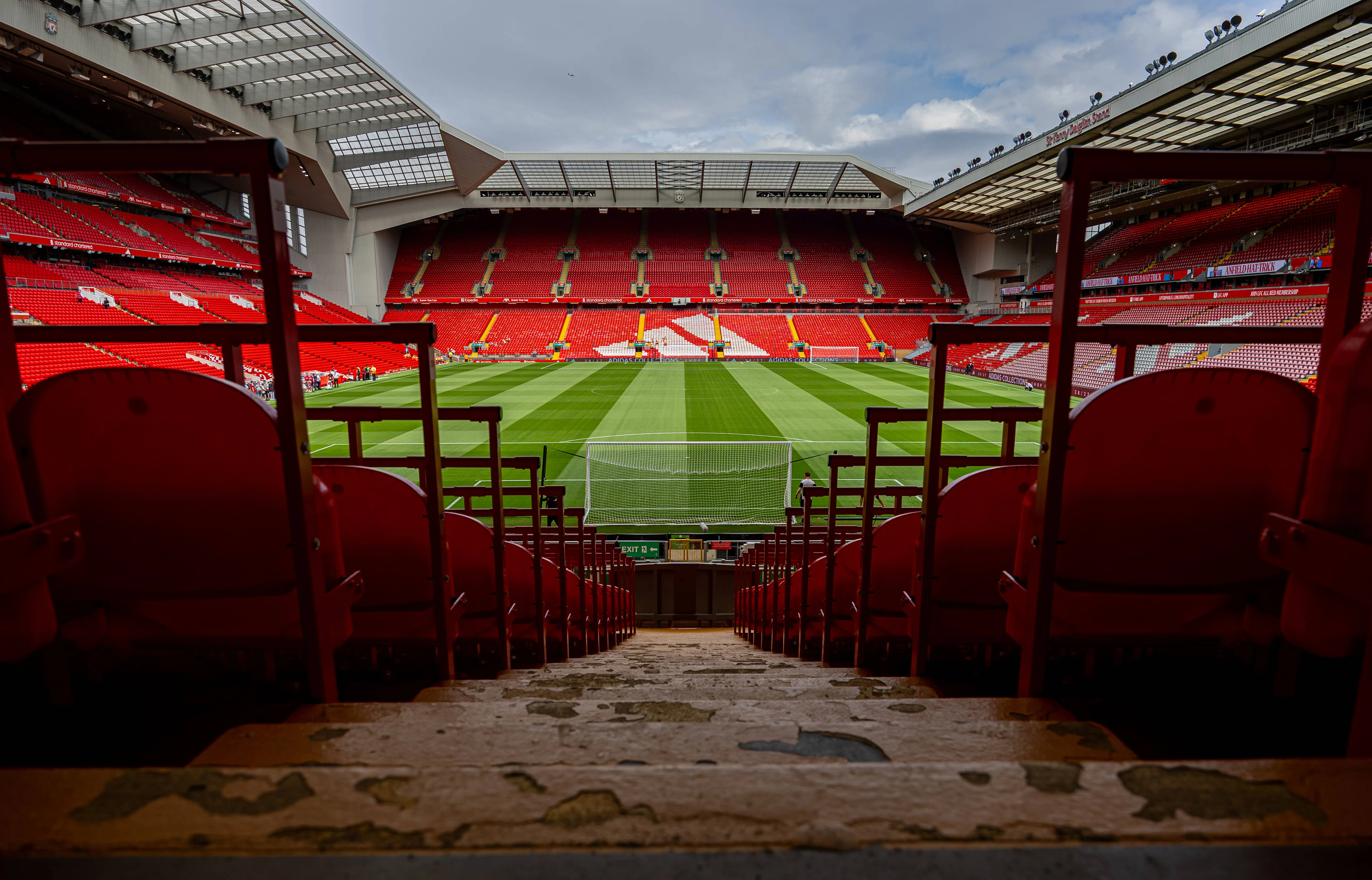 Liverpool's Anfield Stadium is one of Luis Figo's favourite grounds