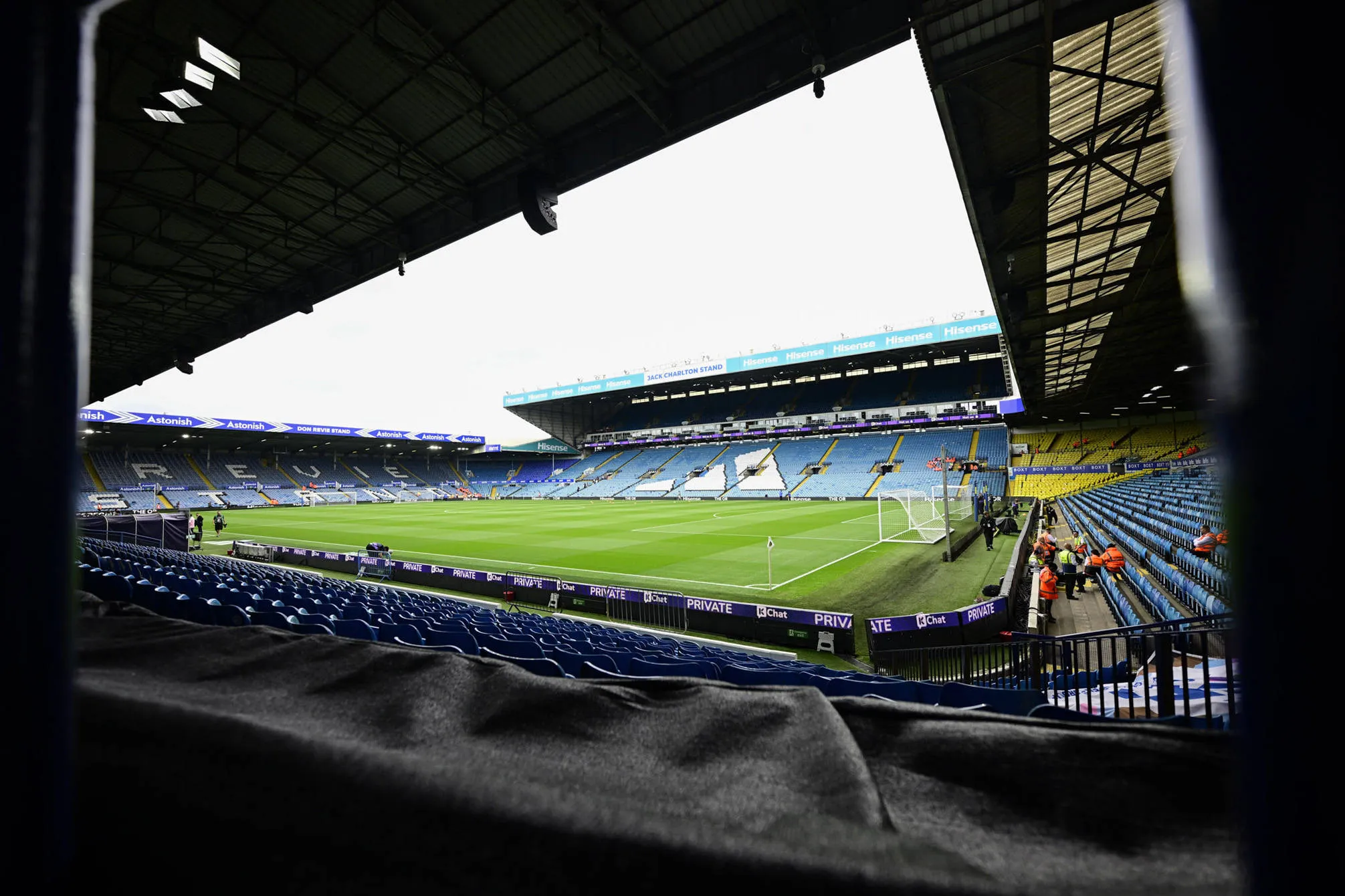 New Elland Road footage captures latest progress on Leeds United&rsquo;s &pound;200m redevelopment project
