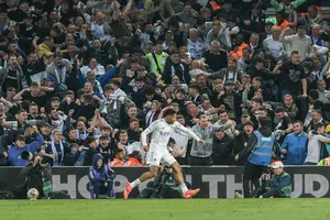 I predict a riot: Leeds fans celebrate playoff win at Elland Road