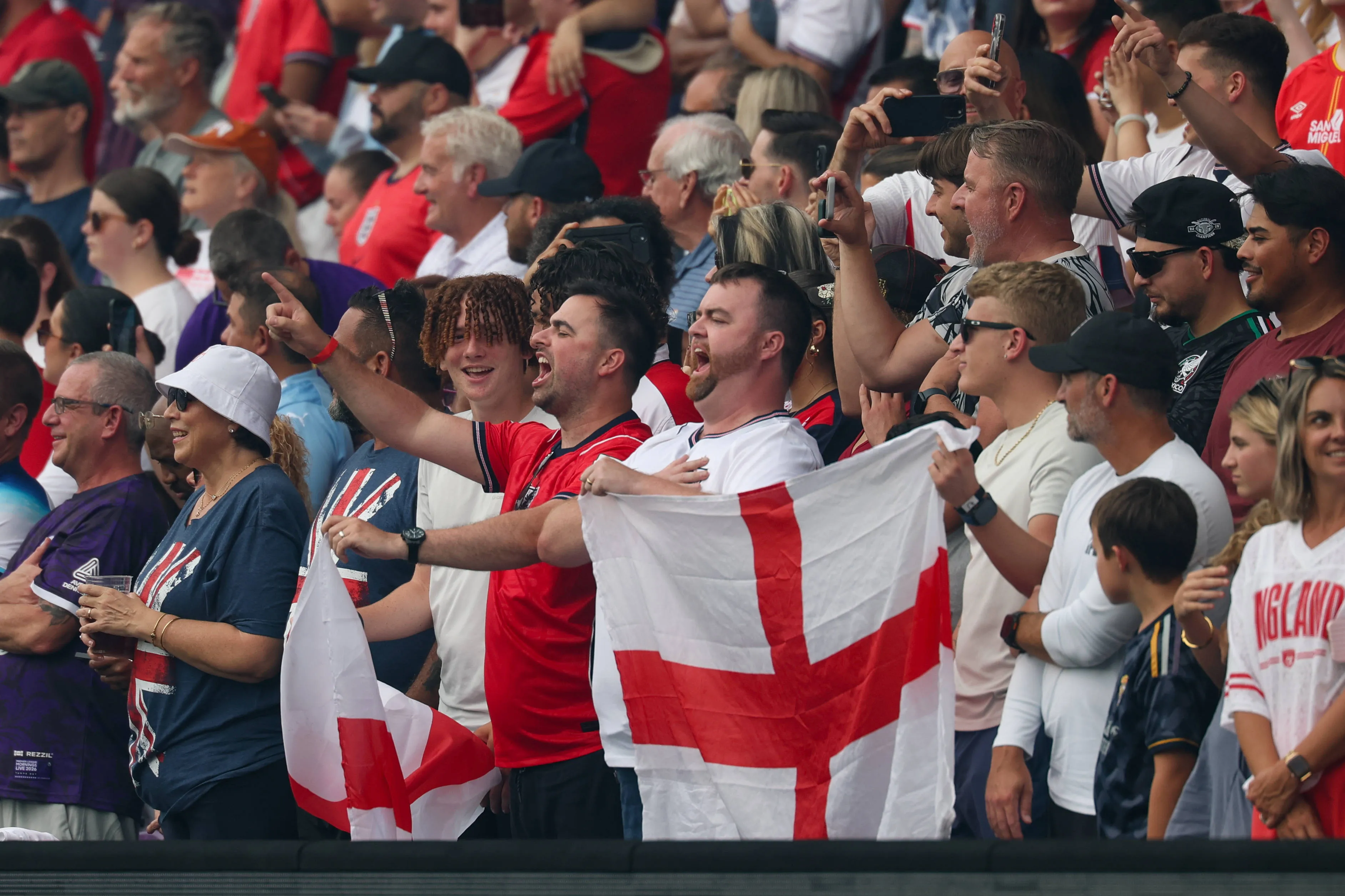 England fans soak up Texas culture as thousands descend for opening 2026 World Cup clash vs Croatia