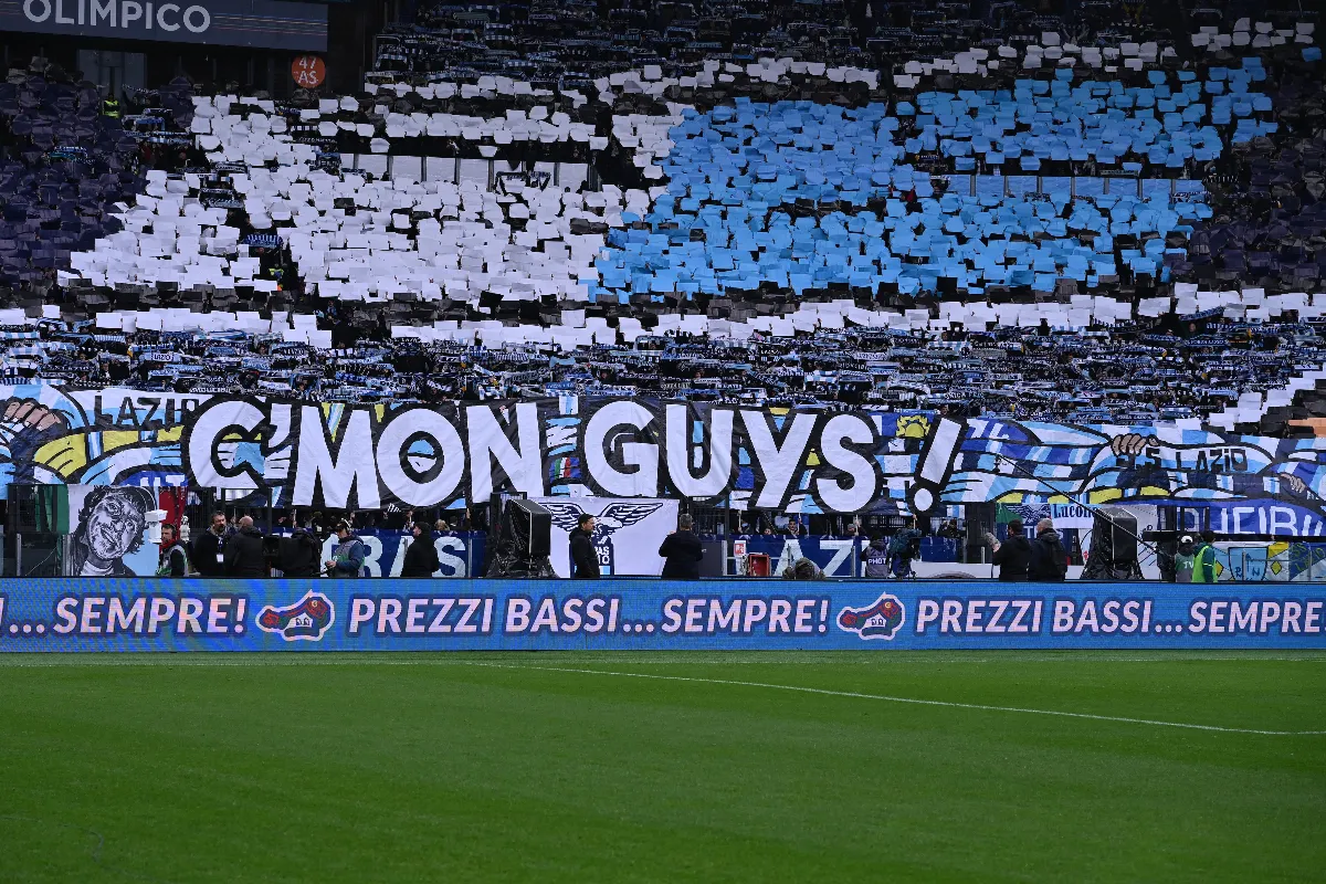 Supporters of SS Lazio