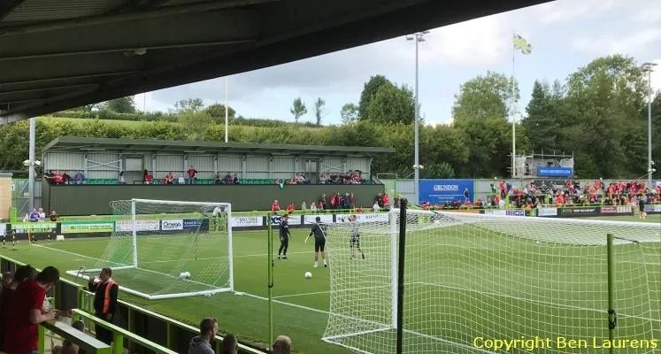 forest green rovers new lawn new seated stand 1535296585