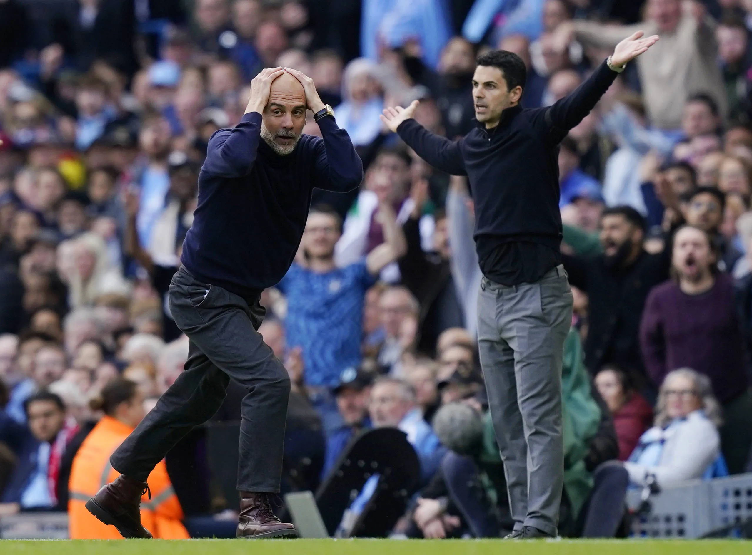 Guardiola and Arteta added a new layer to the Man City vs Arsenal rivalry