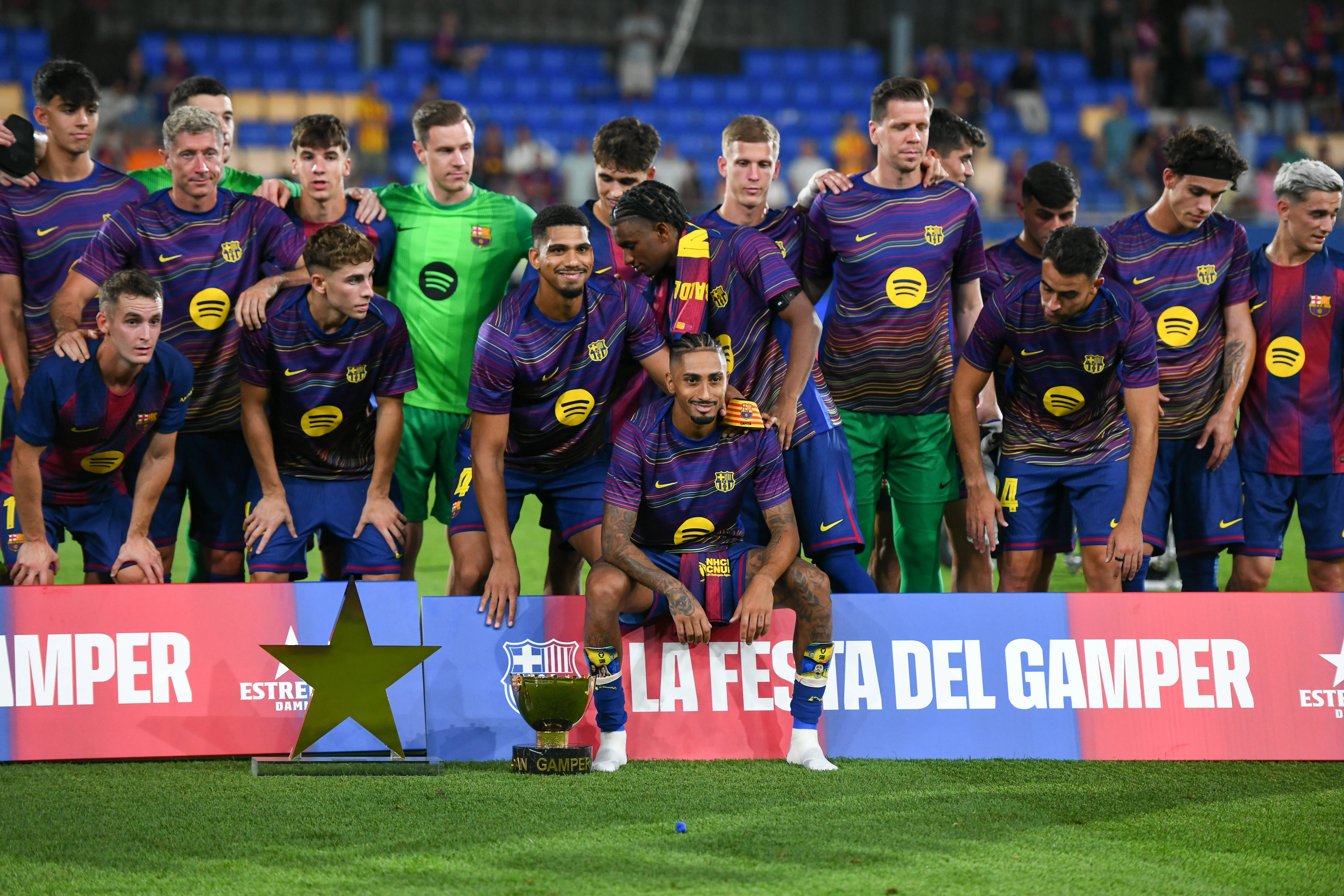 Barcelona beat Como 5-0 to win the Joan Gamper Trophy for the 47th time last season