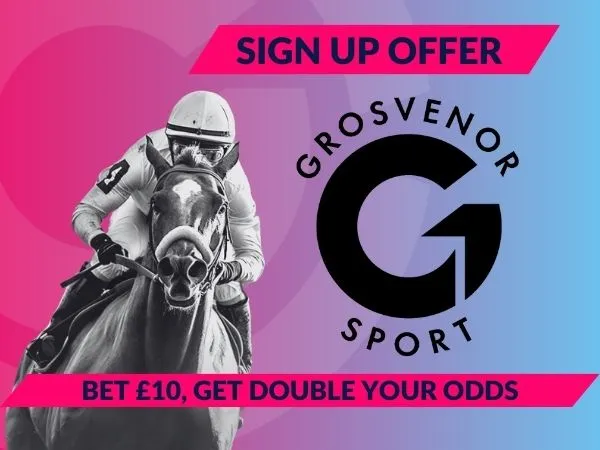 Grosvenor sign up offer: Get double your odds on your first &pound;10 bet