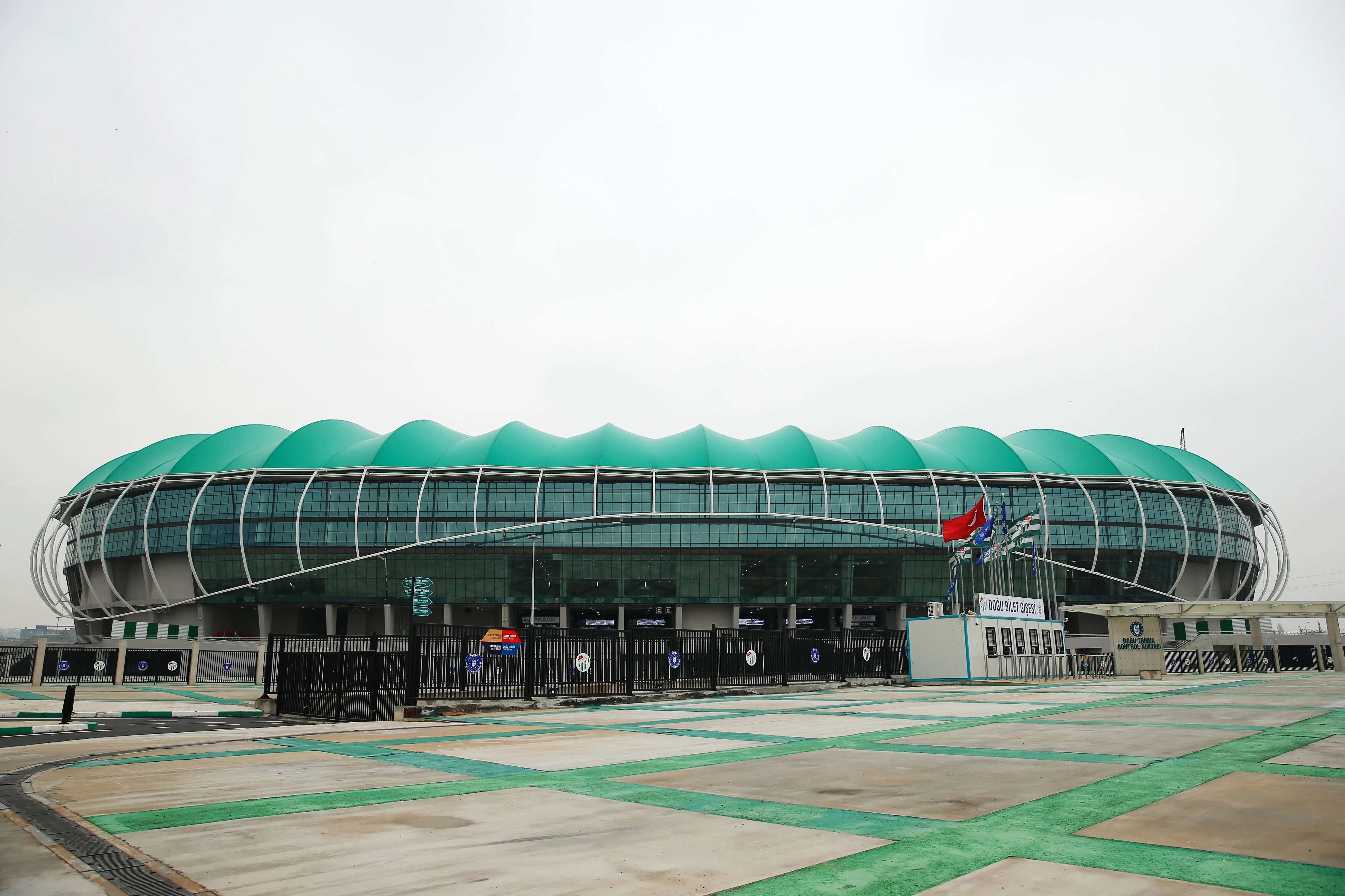Bursaspor's unique-looking home would be an interesting venue for Euro 2032