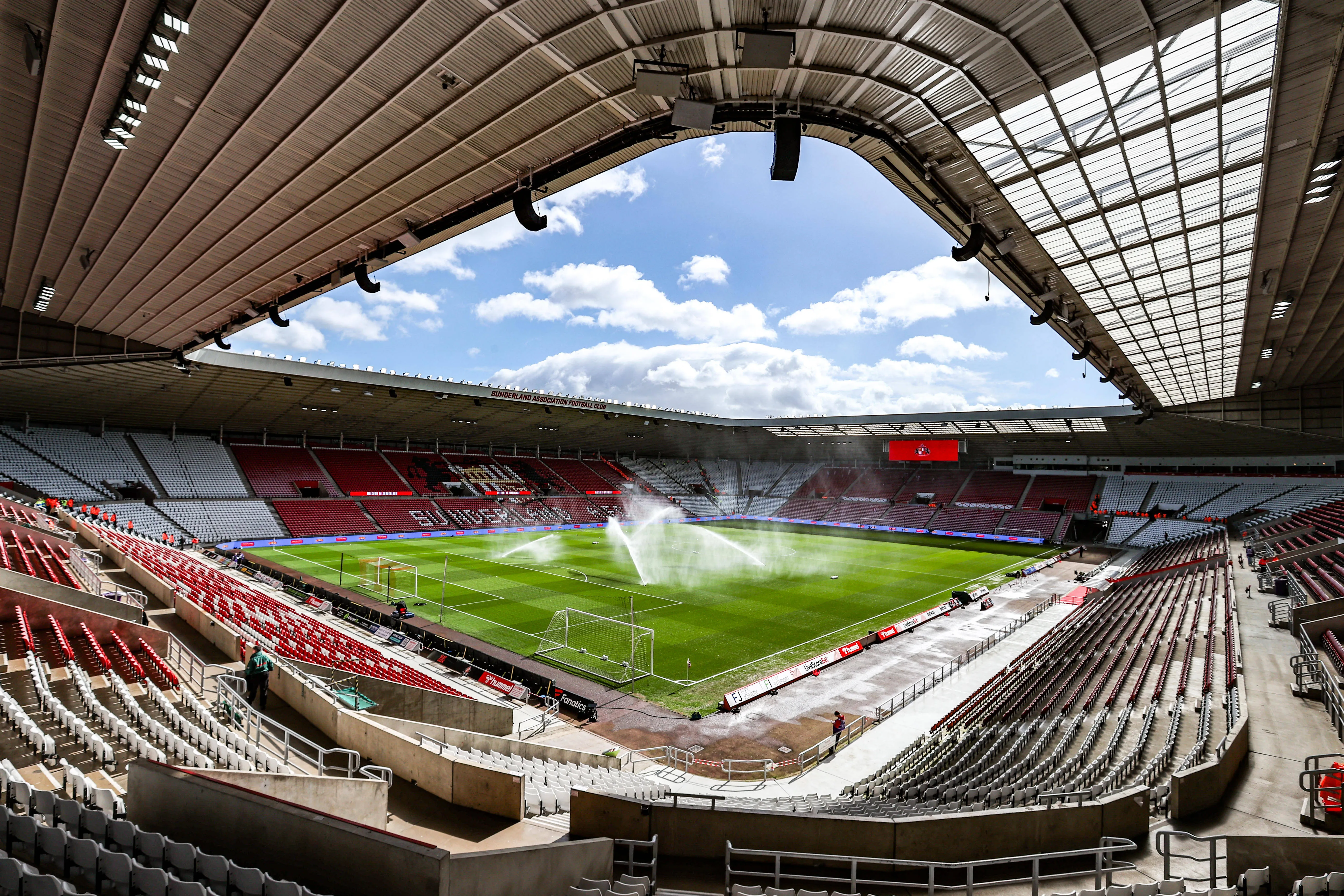 A general view inside Stadium of Light
