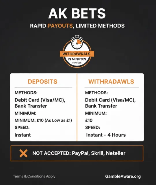 How to handle payments at AK Bets