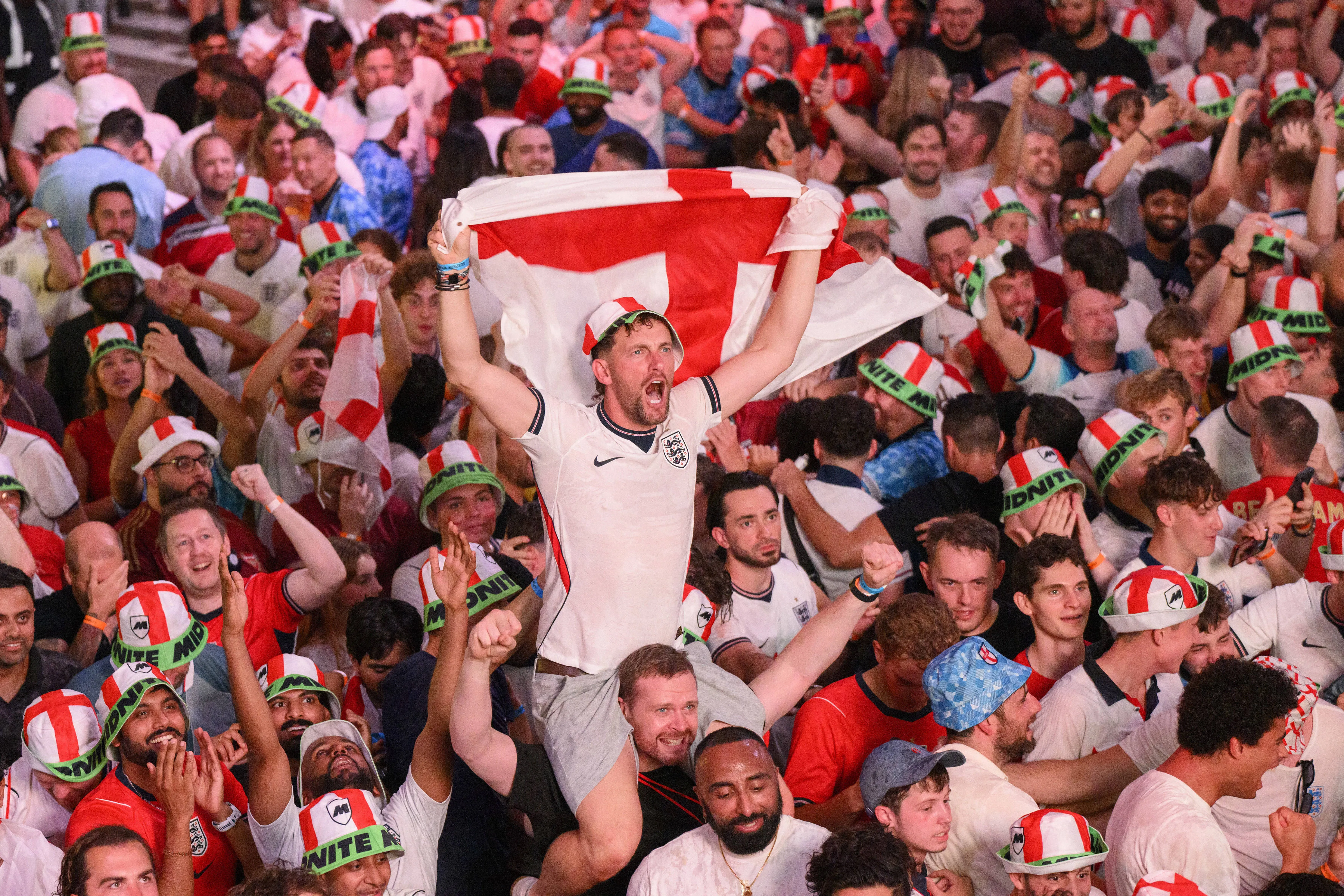 Wembley fan zones: England vs. Spain Nations League clash