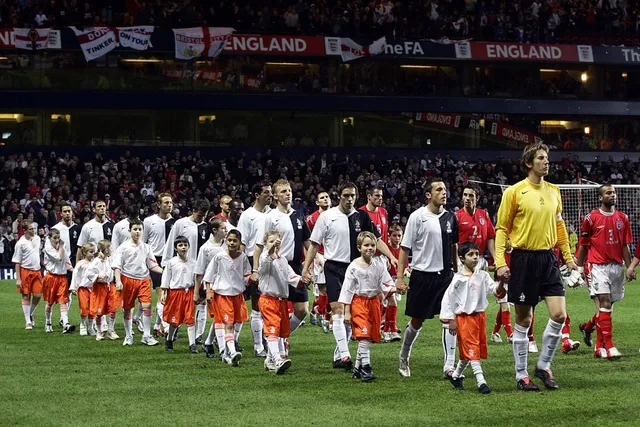 England match at Villa Park