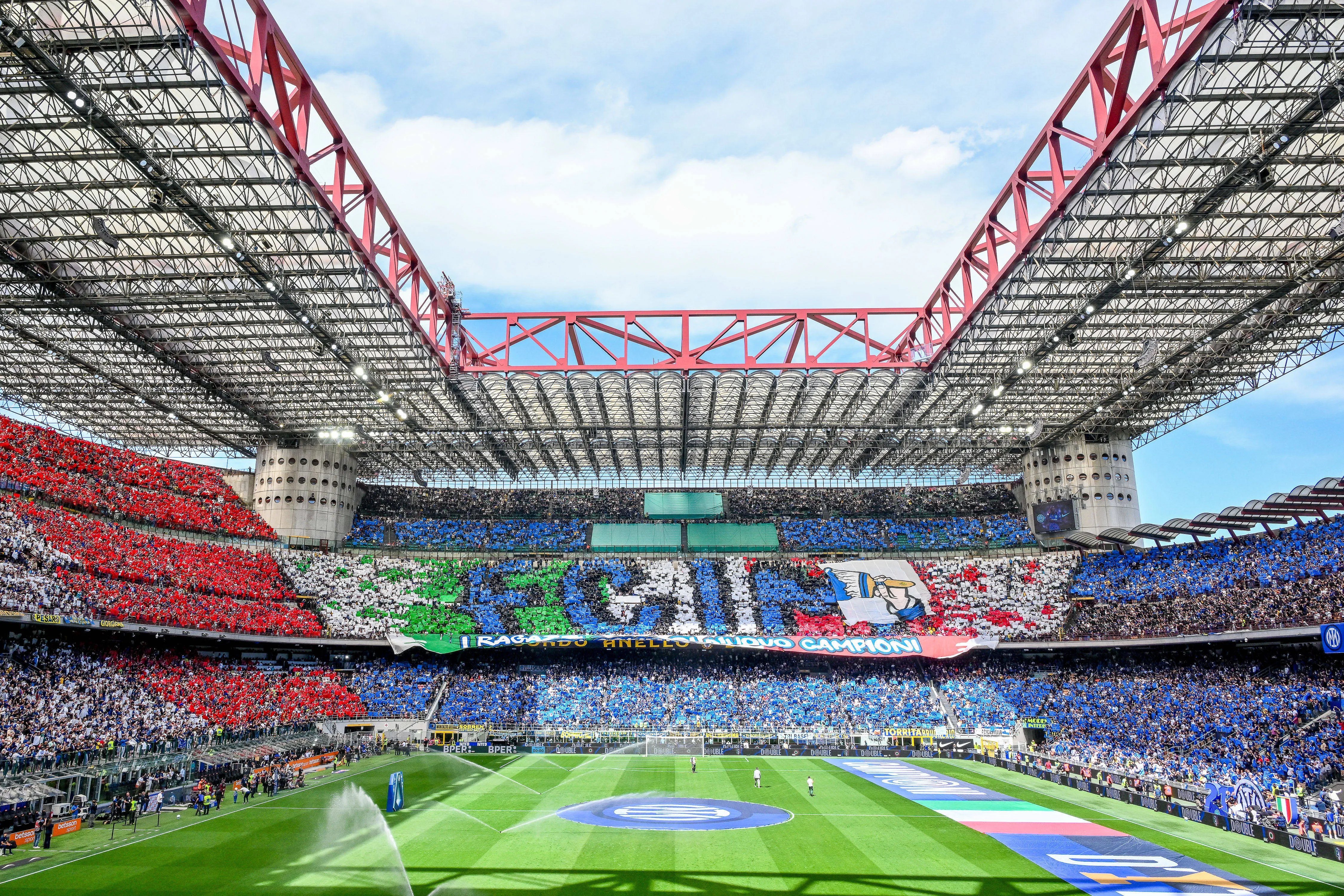 The San Siro is one of the most iconic stadiums in Europe