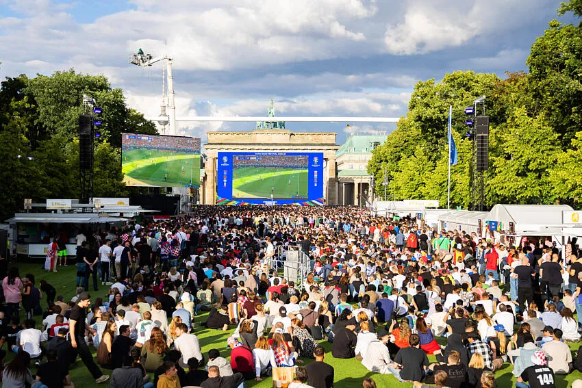 Berlin fan zone Euro 2024