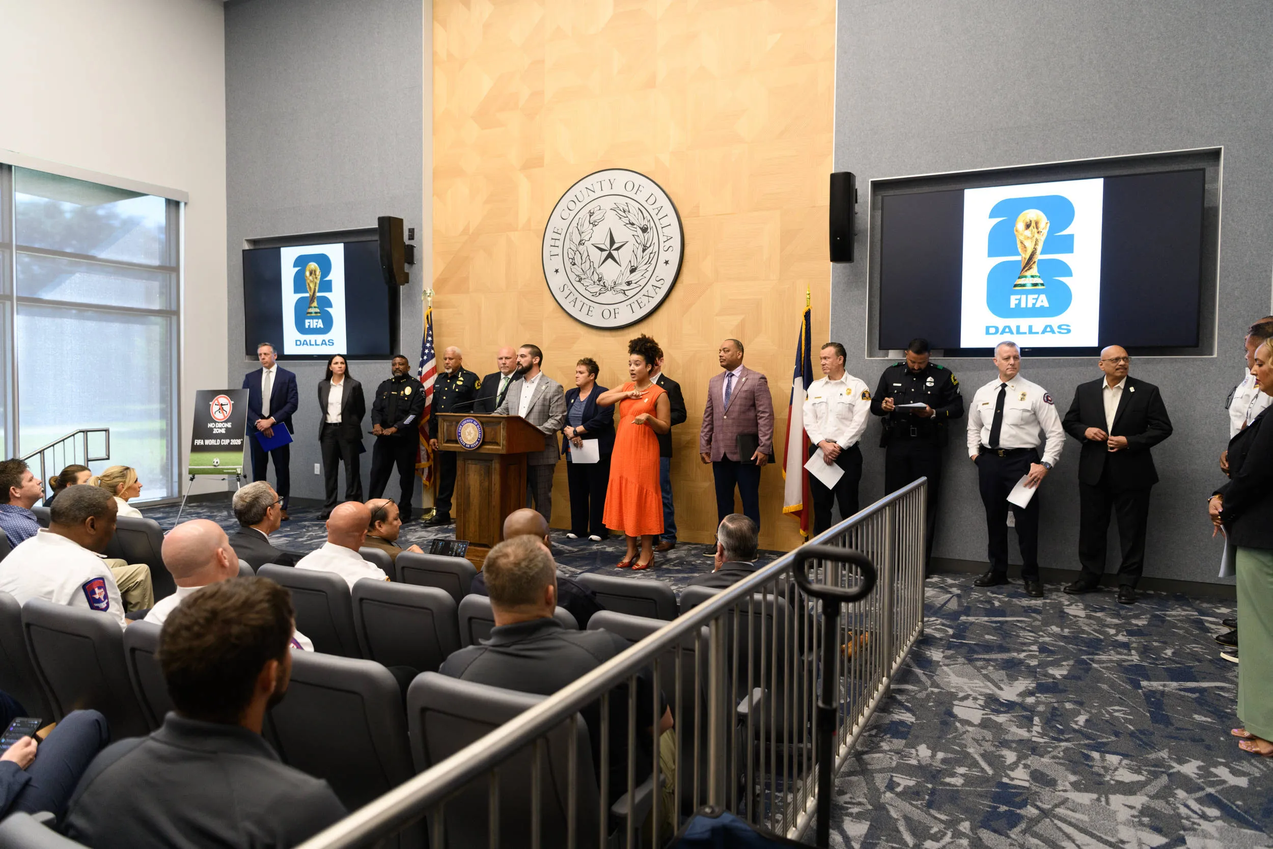 North Texas FIFA World Cup Organizing Committee hold a safety and security press conference