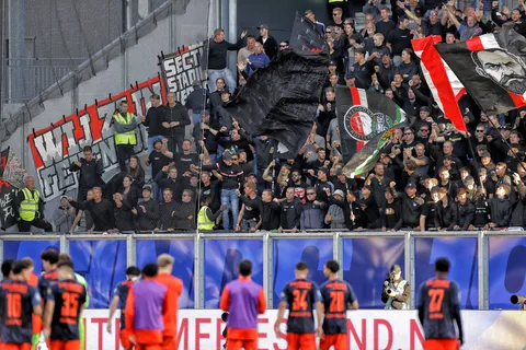 Champions League side under investigation after fireworks injure opposing fans and delay match
