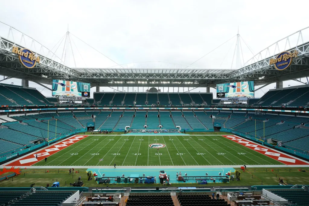 The Hard Rock Stadium - one of the Copa America 2024 stadiums