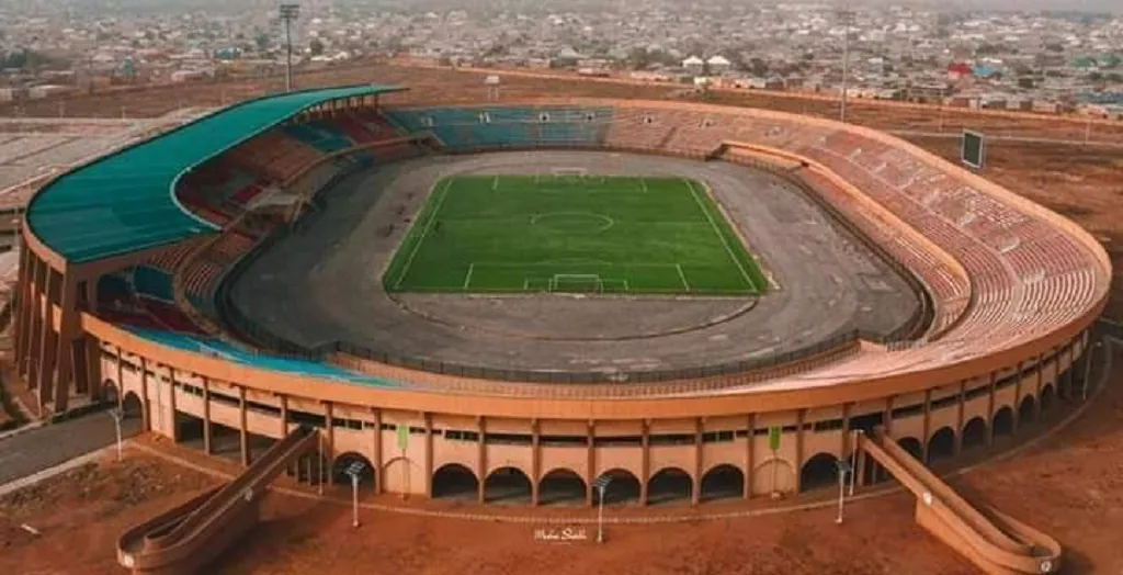 Muhammadu Dikko Stadium is ranked as one of the biggest stadiums in Nigeria