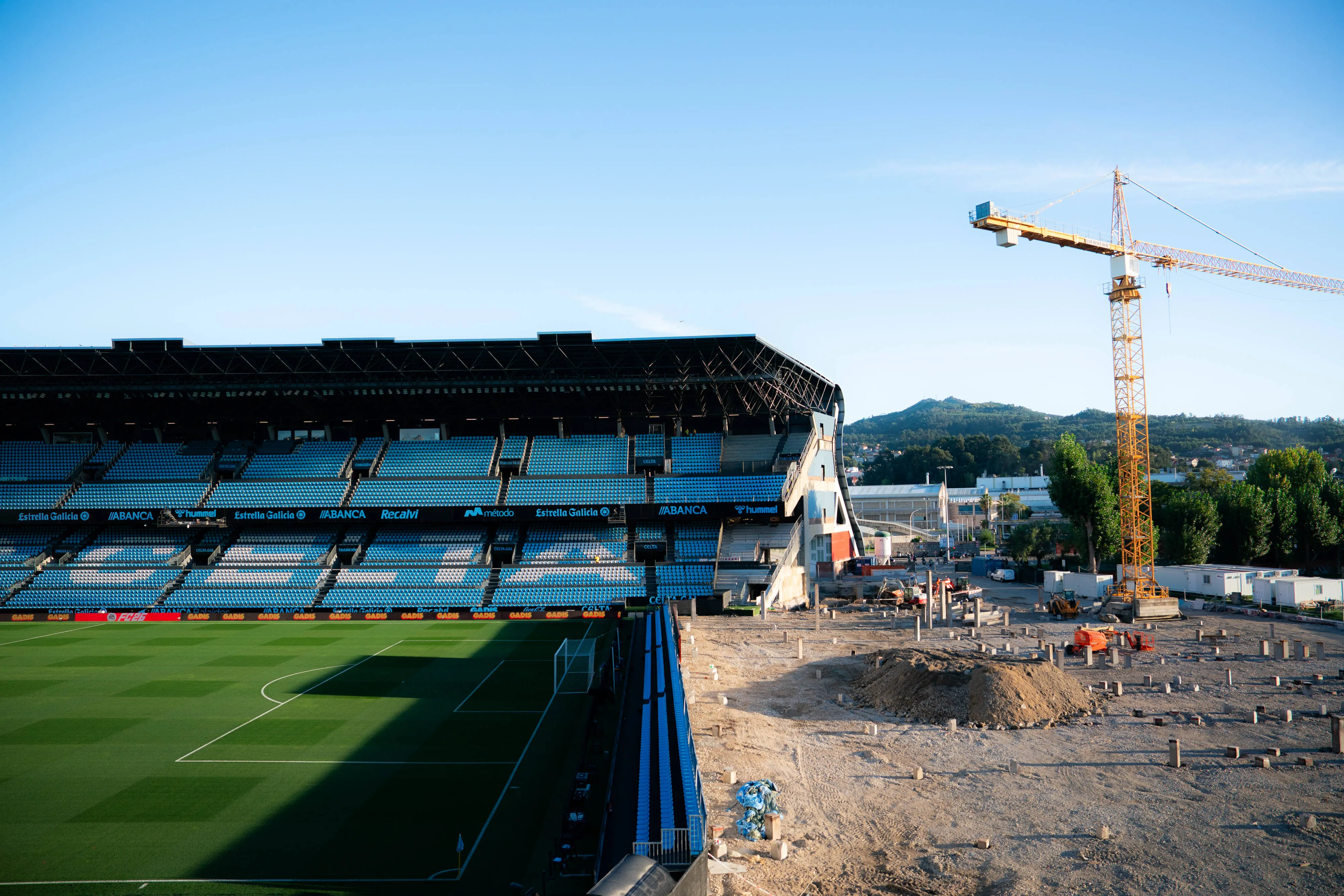 Celta Vigo have been redeveloping Bailaidos Stadium for years
