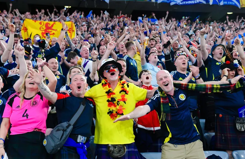 Cologne Euro 2024 - Scotland fans