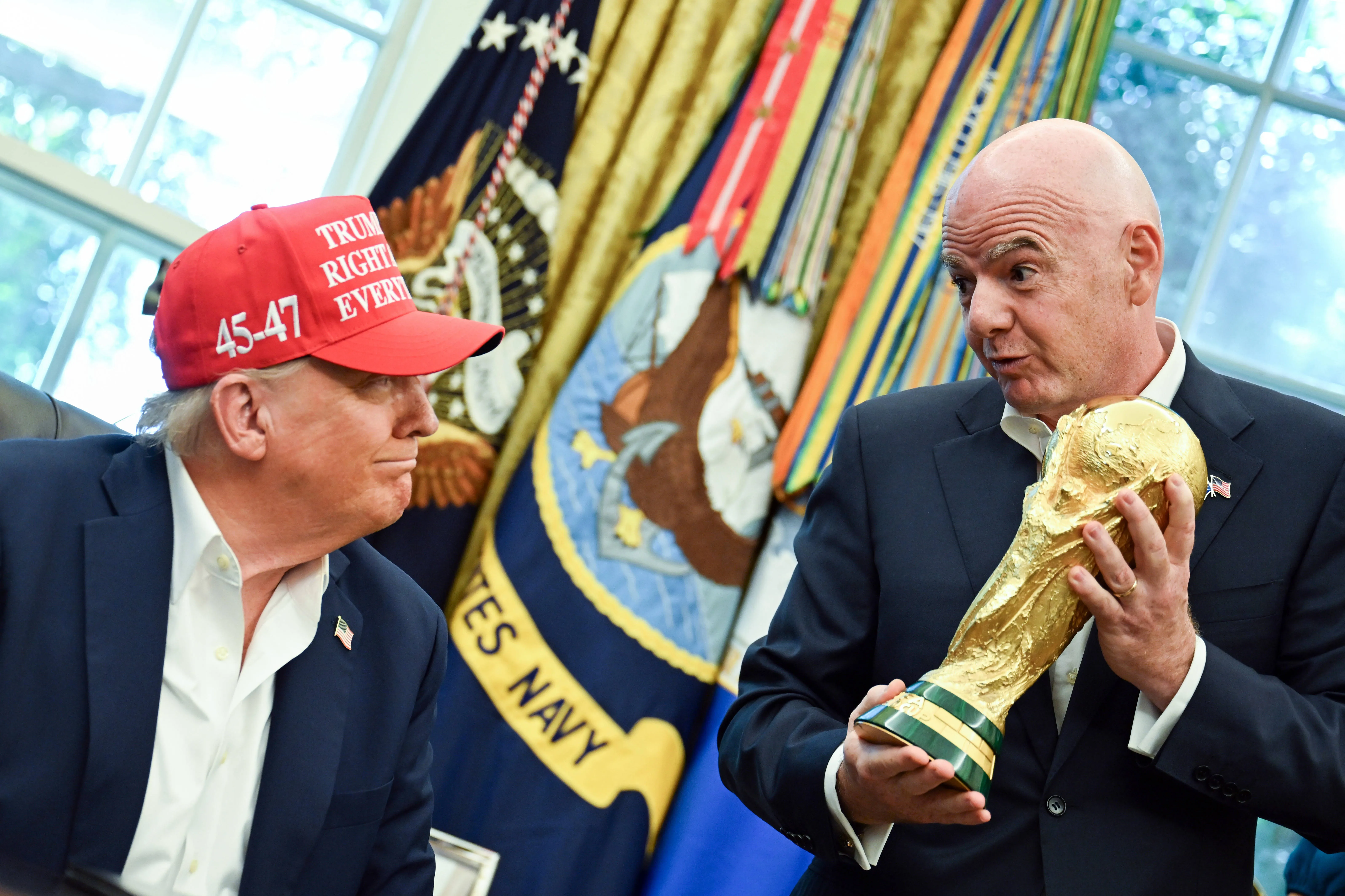 Fans and players of five 2026 World Cup nations face now paying &pound;15k bond to get into United States