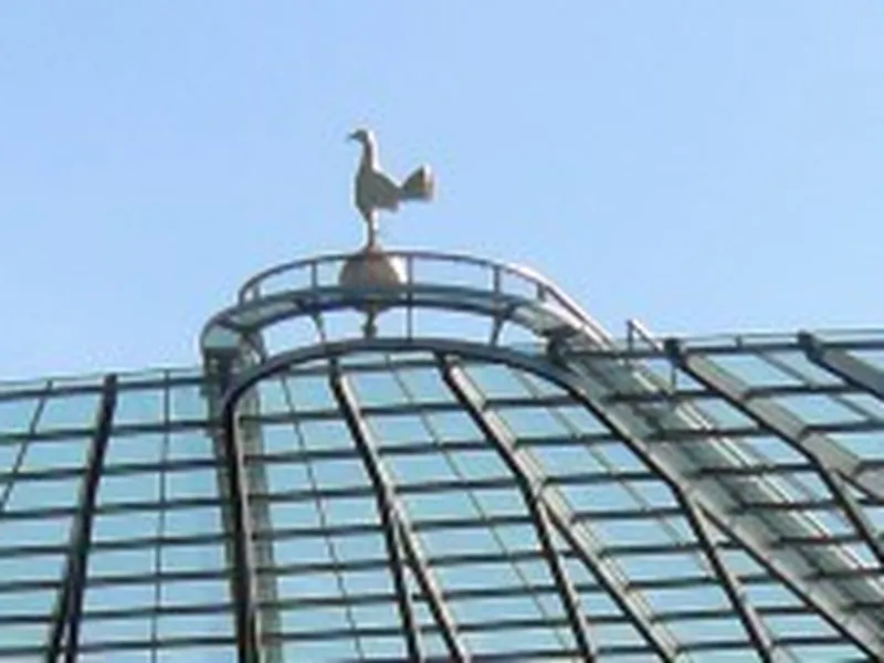 Cockerel On South Stand Roof