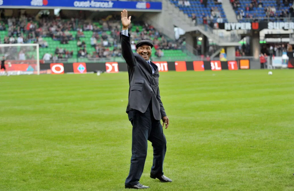 Laurent Pokou, after whom the laurent pokou stadium is named