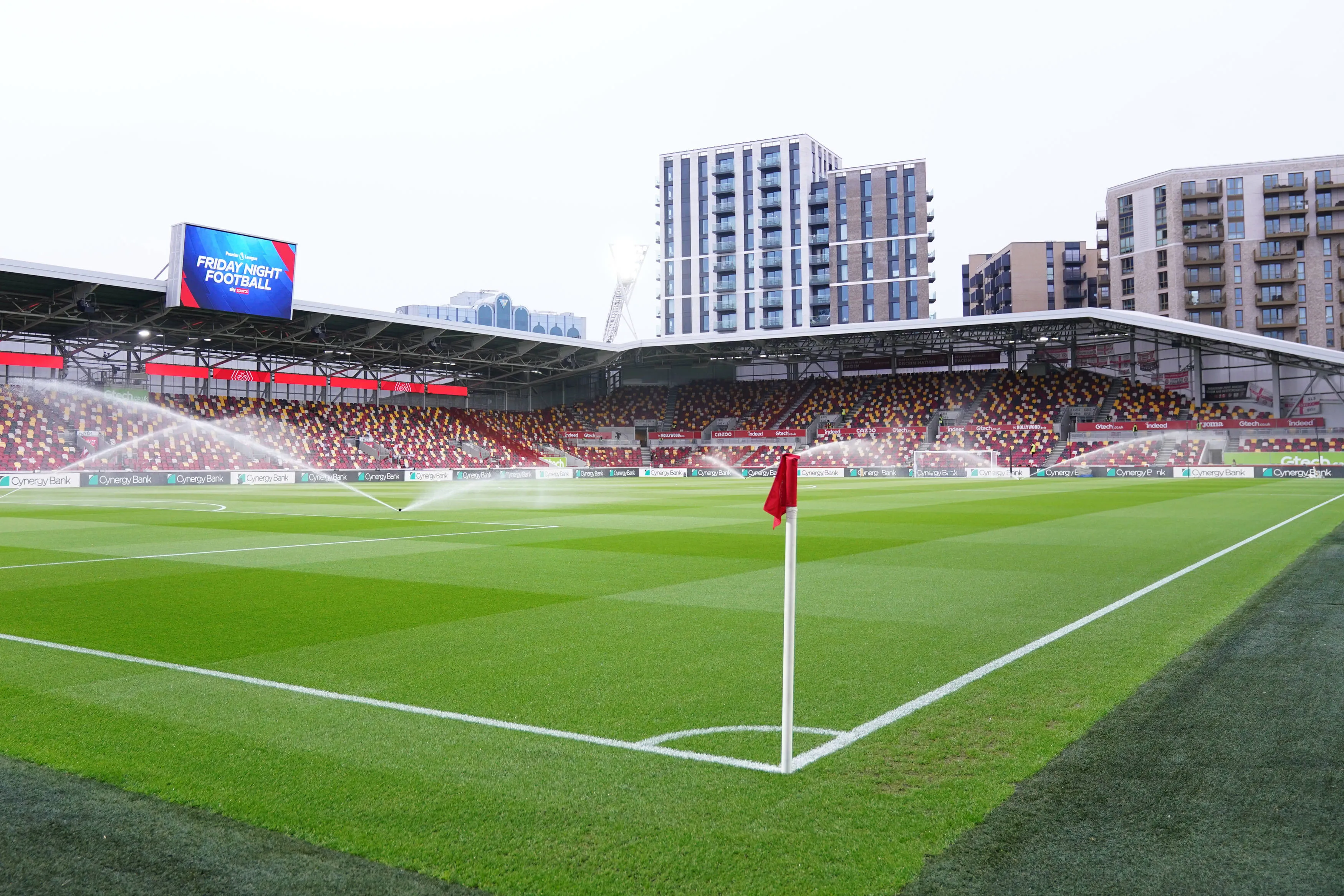 View inside the Gtech Community Stadium