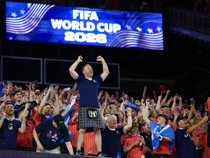Scotland celebrations continue as Tartan Army take over iconic Baseball stadium after World Cup win