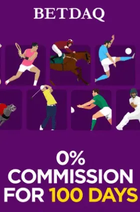 betdaq promo code & betting exchange offer - get 0% commission for 100 days