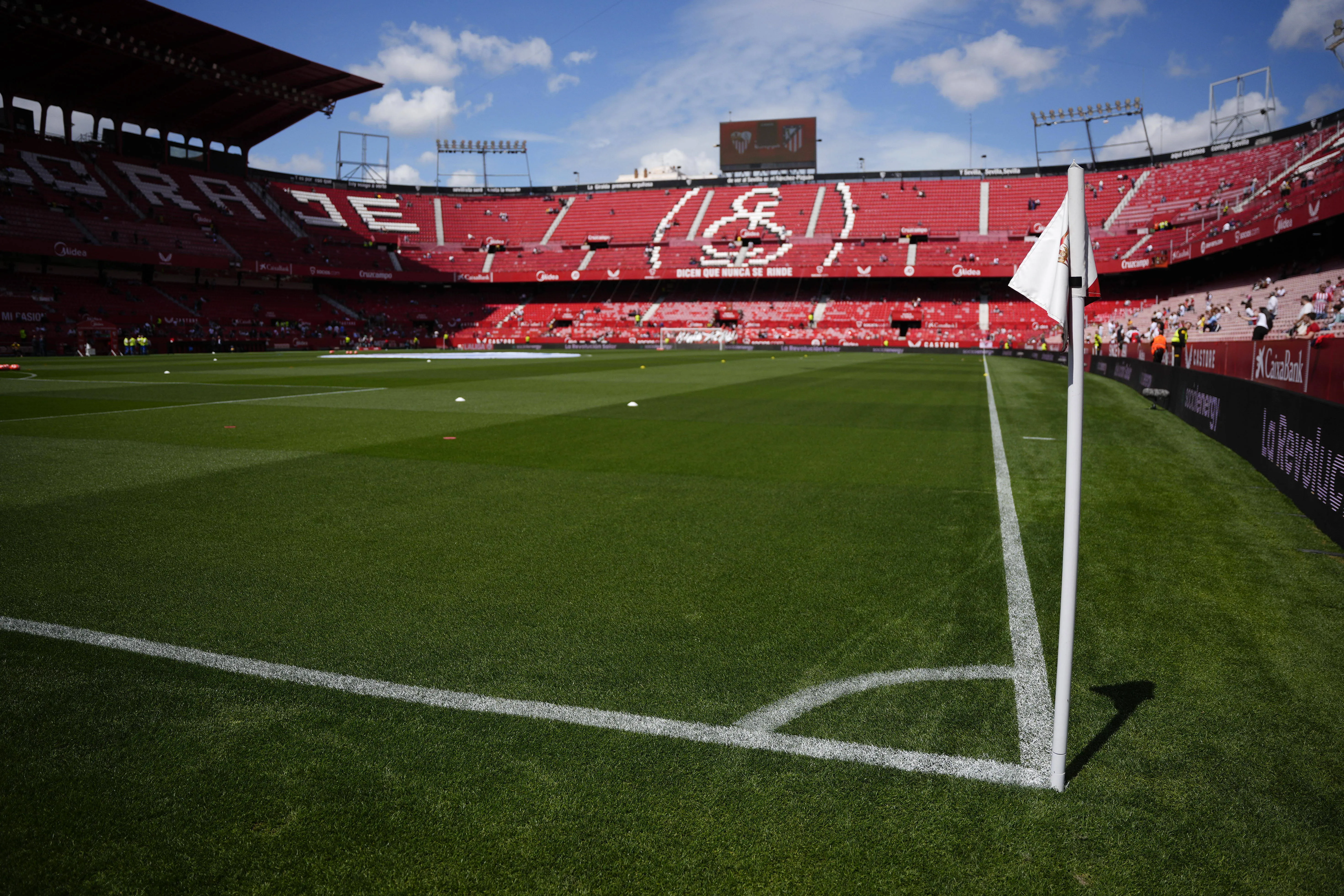 General view inside Ramon Sanchez Pizjuan Stadium