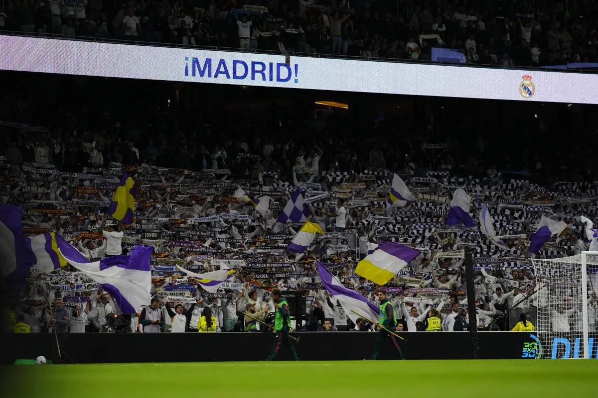 Biggest football attendances in Europe yesterday: 74,000 at Santiago Bernabeu for Real Madrid vs. Sevilla