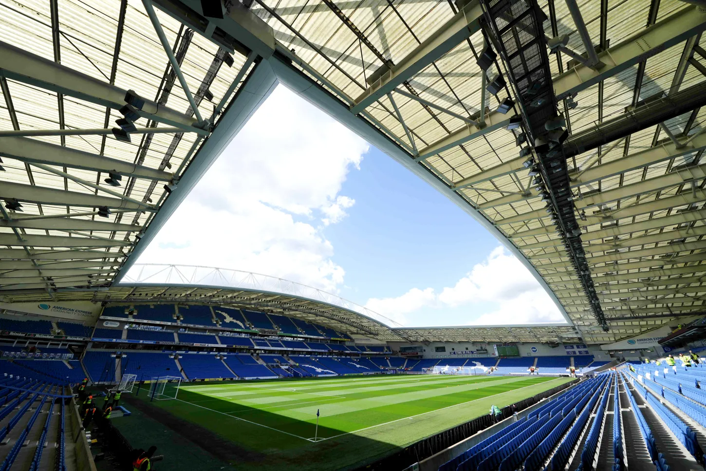 View inside the Amex
