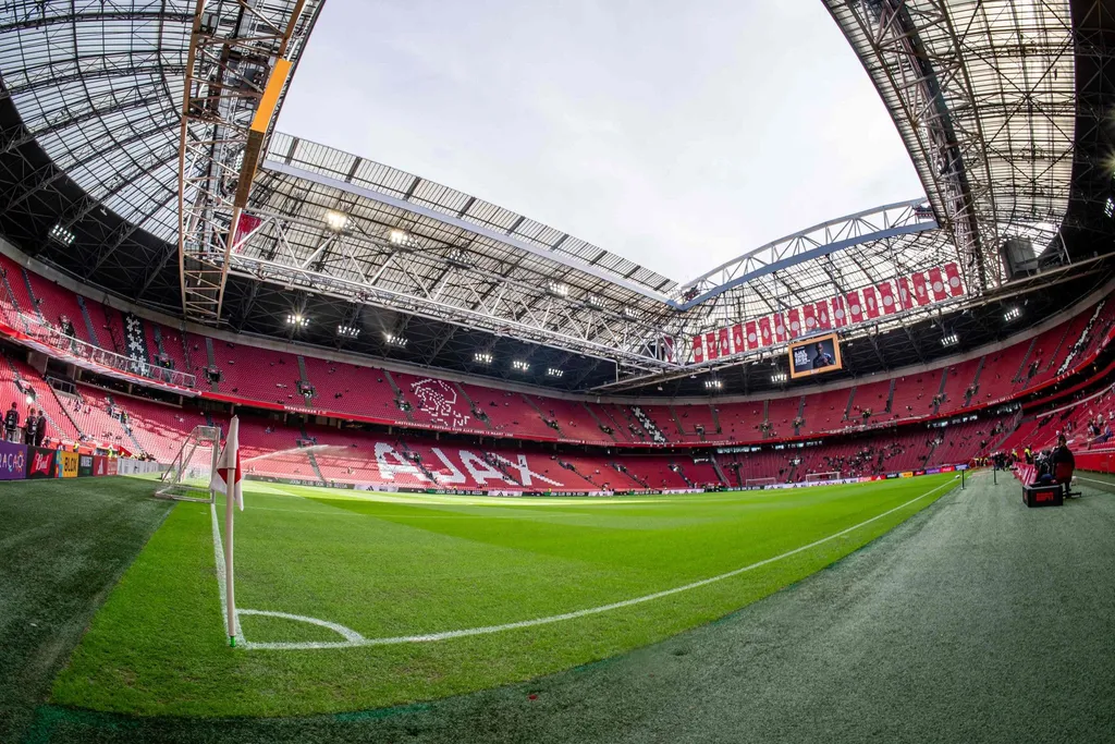 The Amsterdam Arena - home of Ajax FC - is one of the sustainable football stadiums