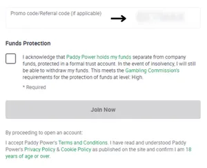 Paddy Power Promo Code 2025: Money Back up to £20