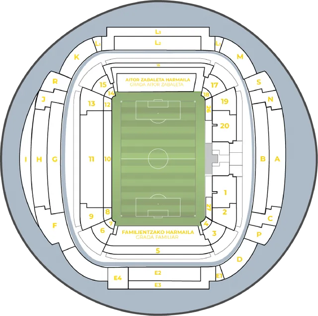 Real Sociedad stadium map