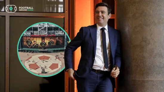 Andy Burnham issues key government request as new &pound;2bn Man Utd stadium tipped to host major 2035 event