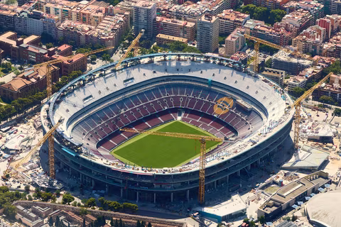 Camp Nou redevelopment ramps up with major progress on third tier ahead of 2026/27 season
