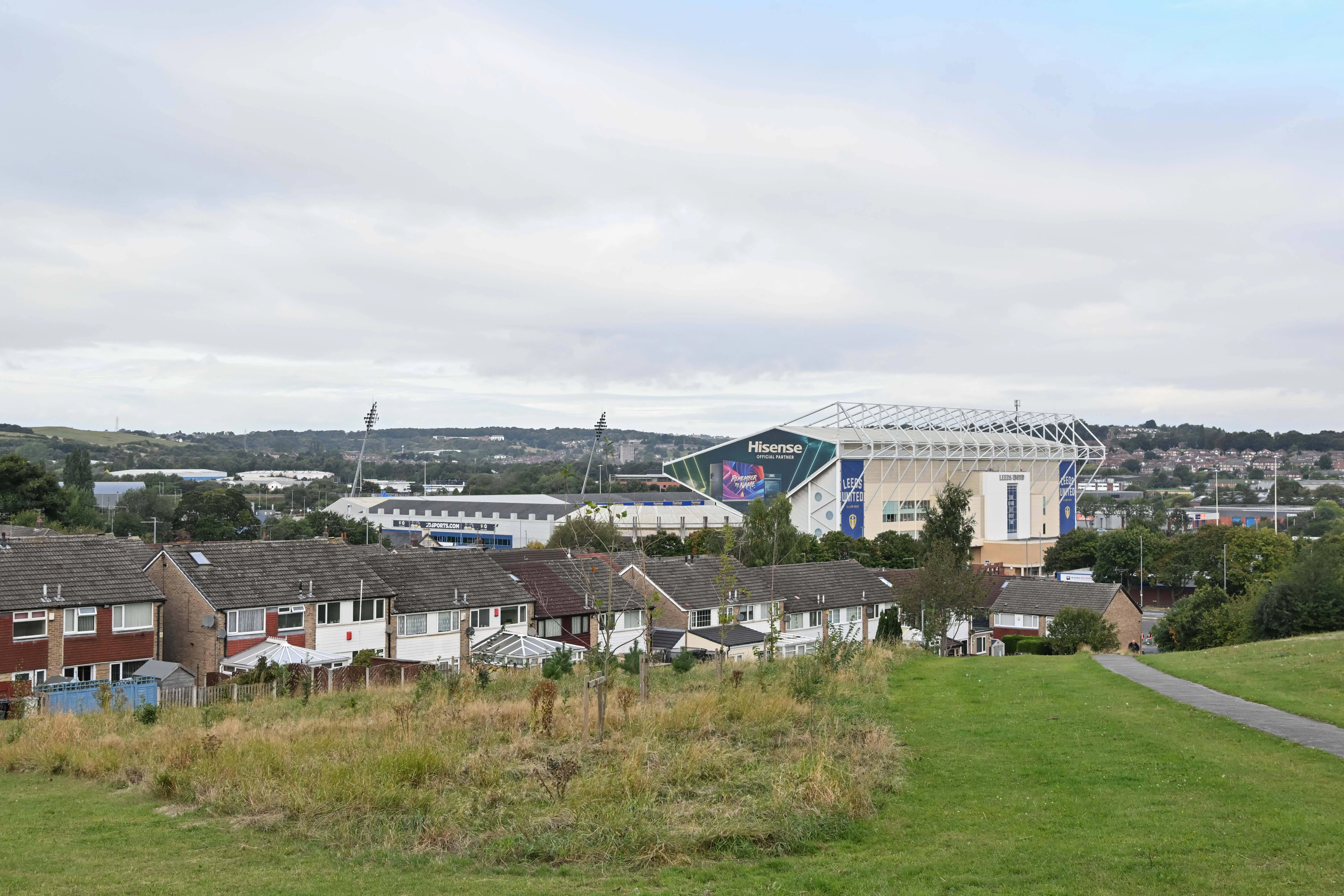 A general view of Elland Road