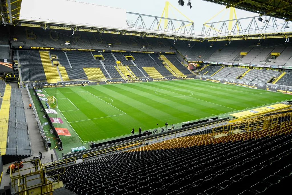 Signal Iduna Park is one of the biggest stadiums in the world