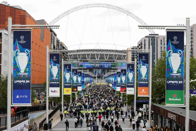 Wembley Way ahead of final