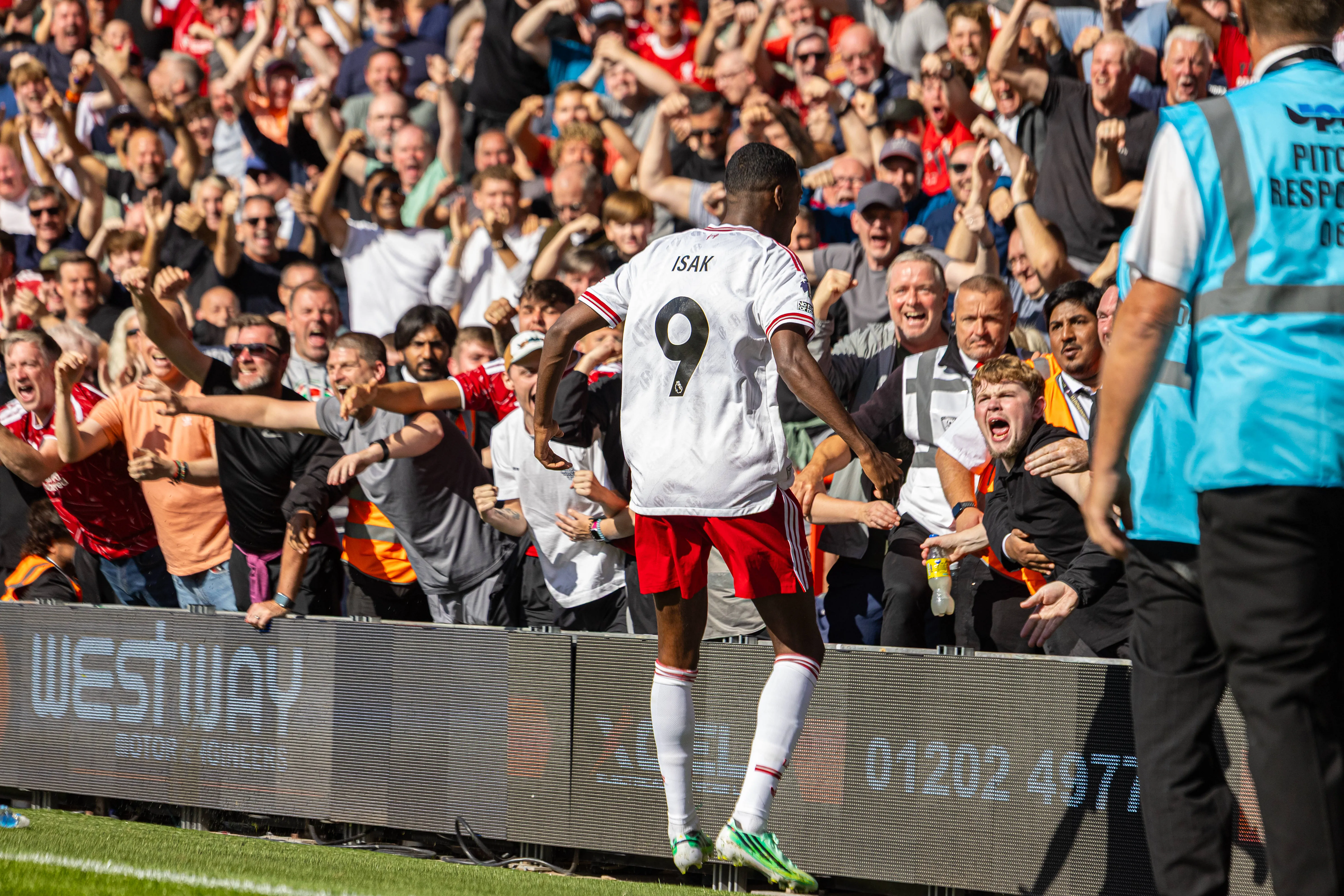 Which Premier League fans travelled the furthest in September?