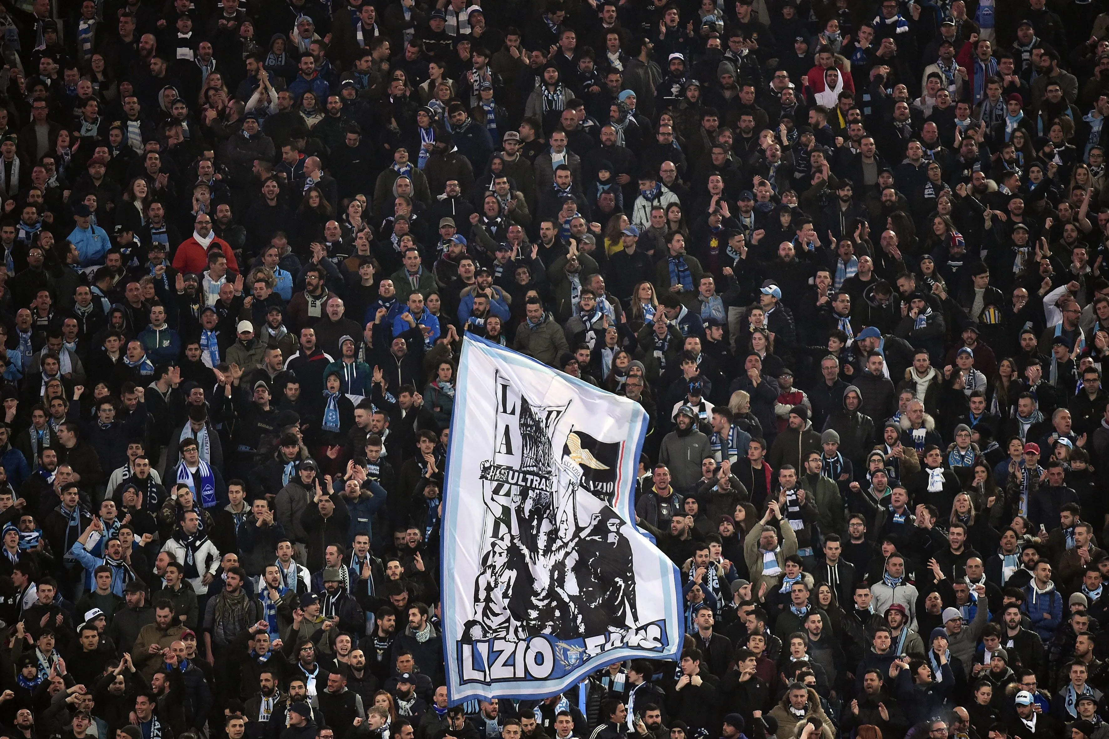 Lazio fans