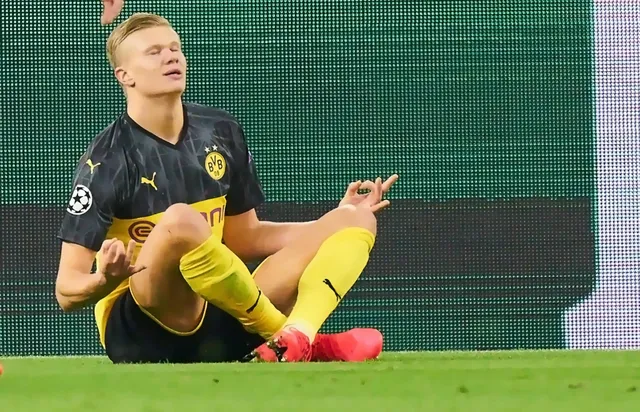 Erling Haaland goal celebration