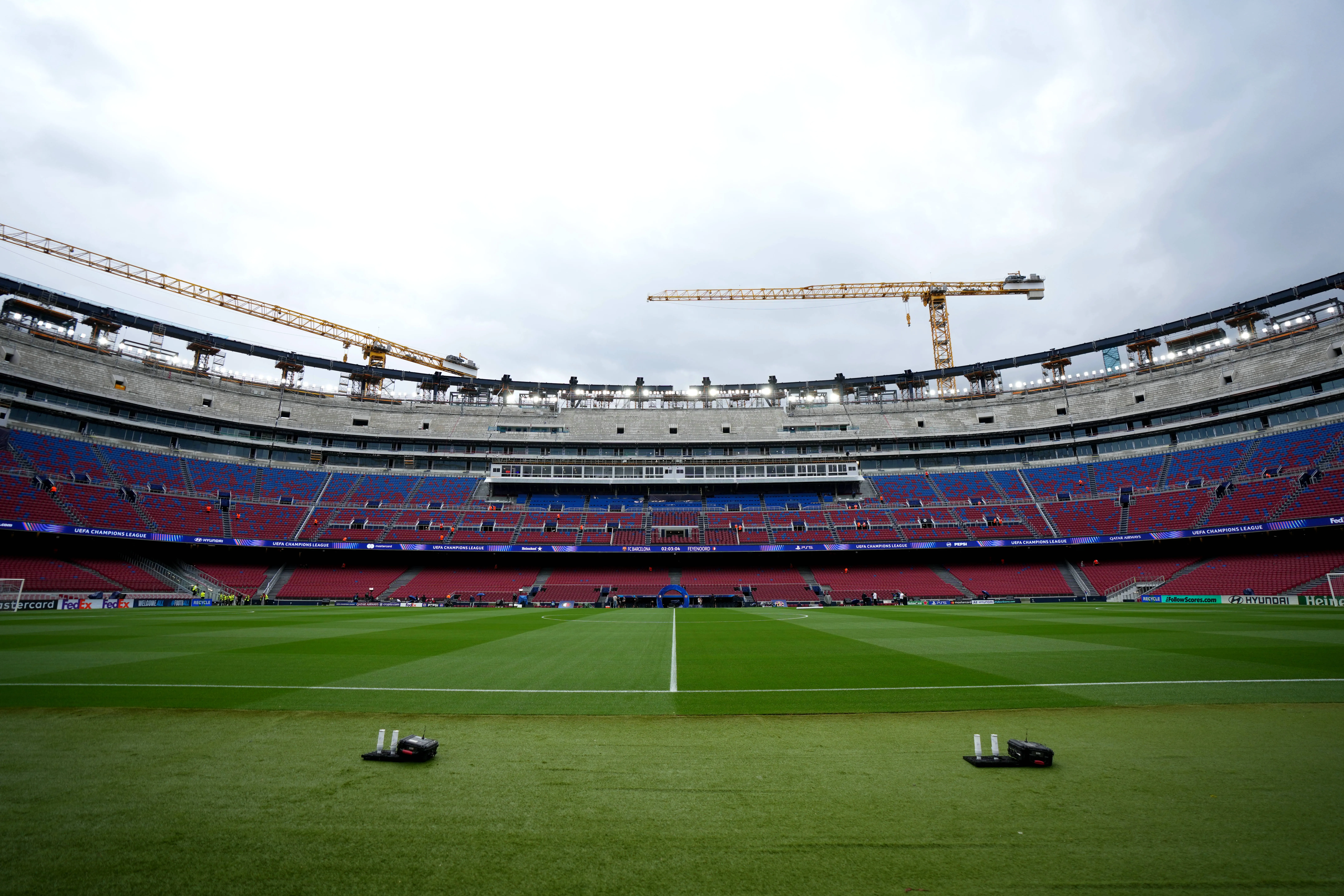 Camp Nou renovation takes shape as Barcelona close in on another major construction milestone