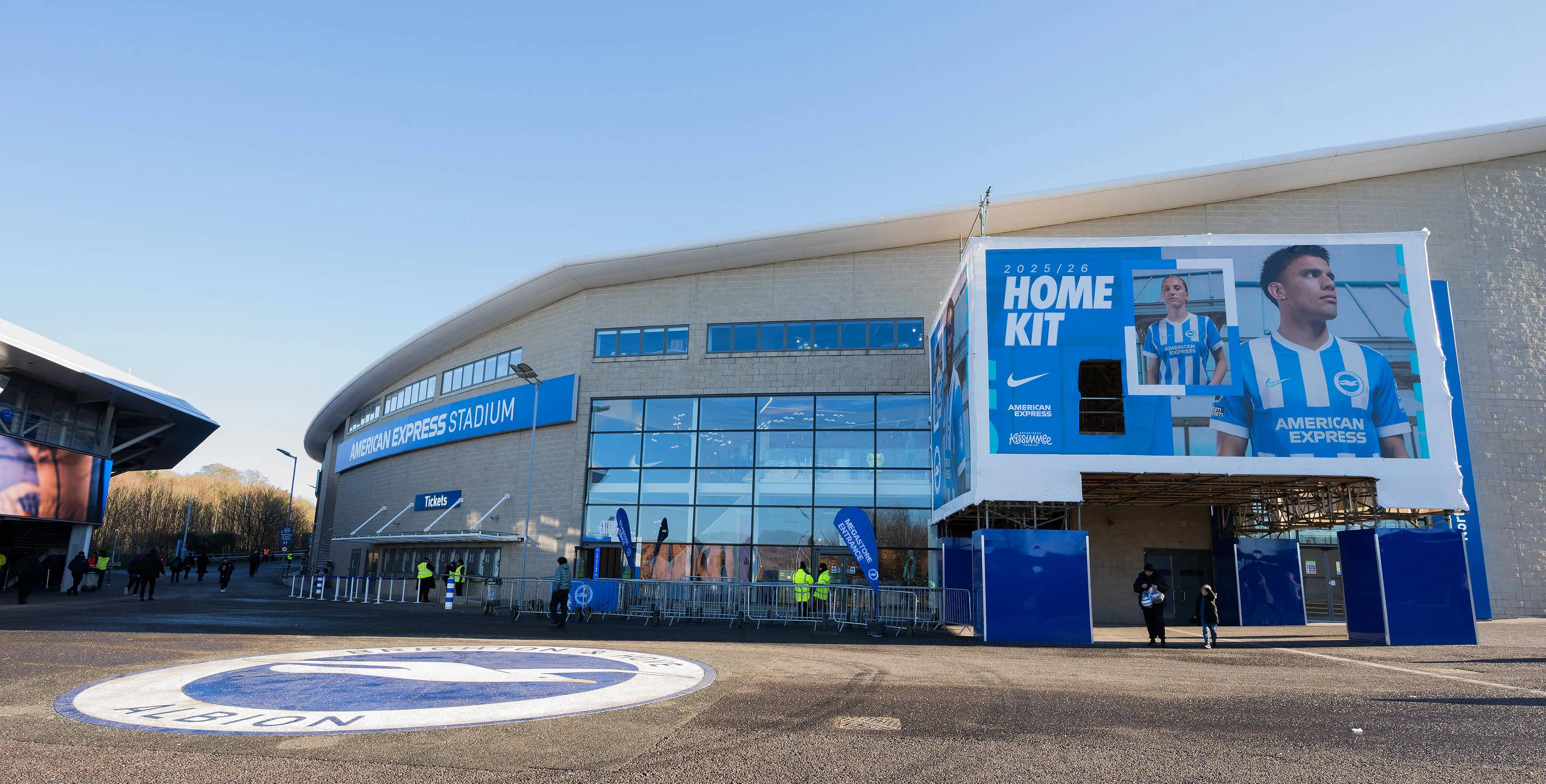 Amex Stadium exterior