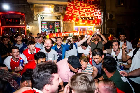 Arsenal fans in Paris: Where to watch the Champions League final