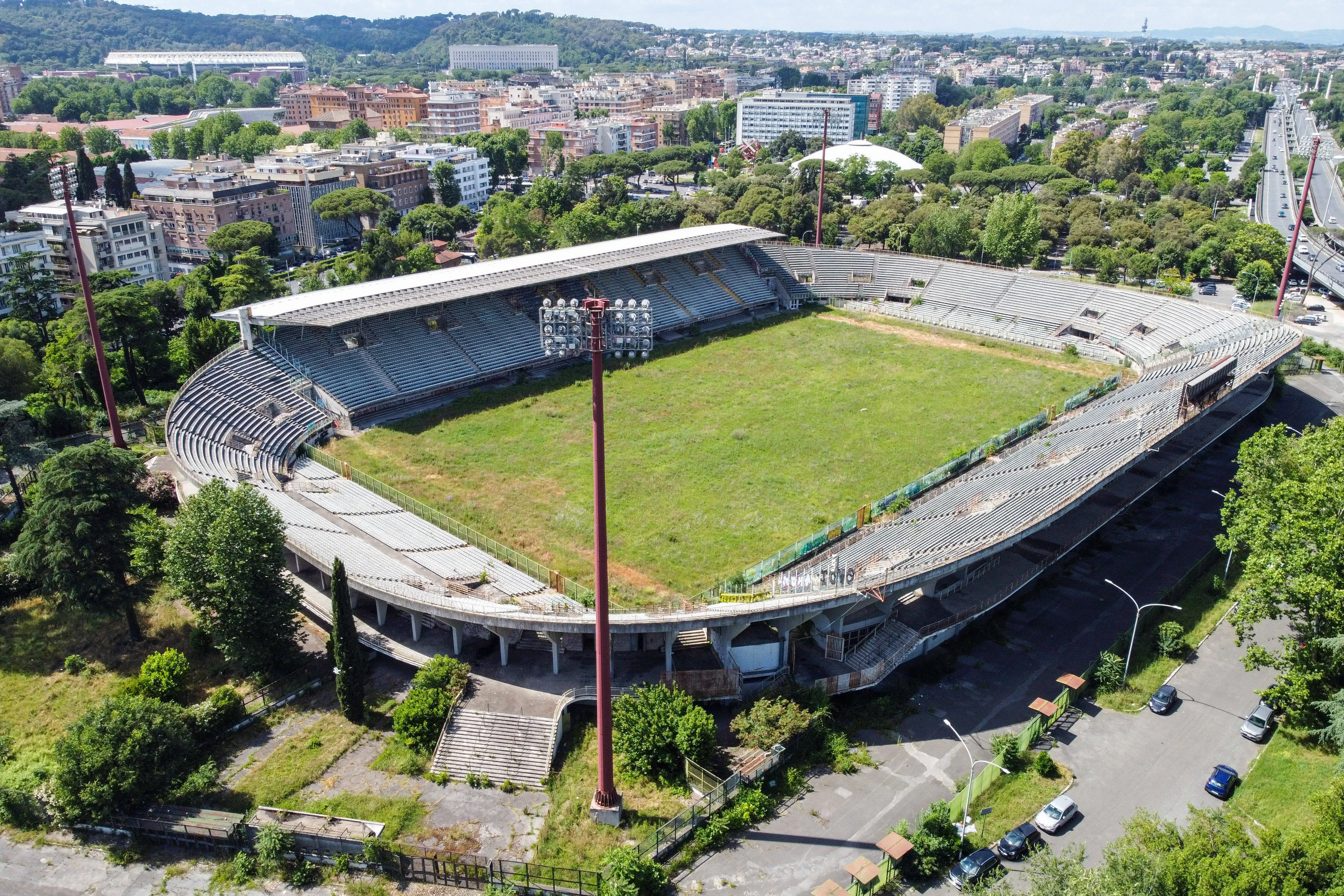 Redevelopment of Flaminio Stadium begins in Rome, Italy
