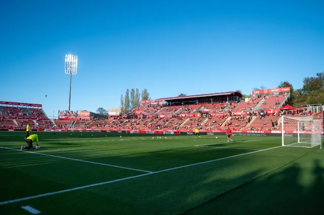Girona away section